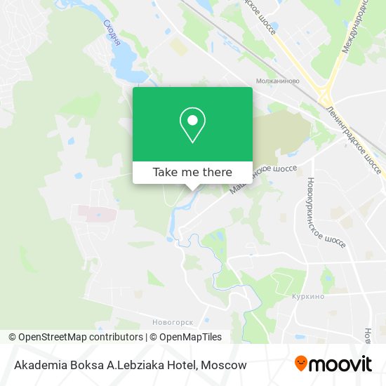 Akademia Boksa A.Lebziaka Hotel map