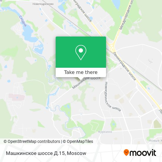 Машкинское шоссе Д.15 map