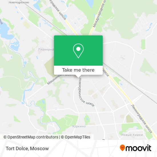 Tort Dolce map