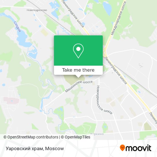 Уаровский храм map