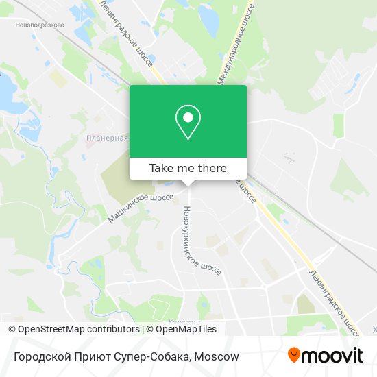 Городской Приют Супер-Собака map