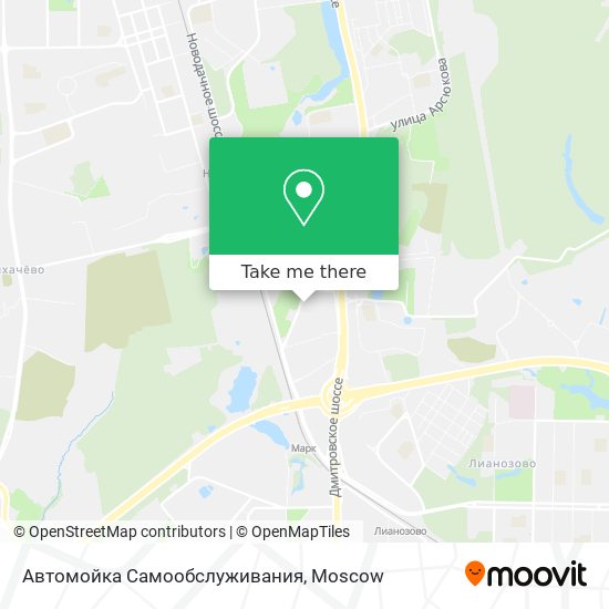 Автомойка Самообслуживания map