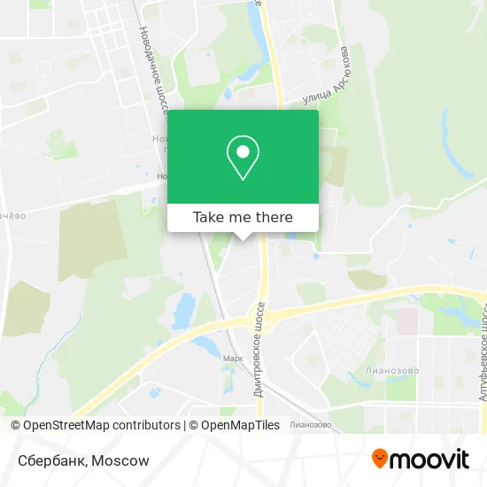 Сбербанк map