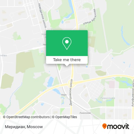 Меридиан map