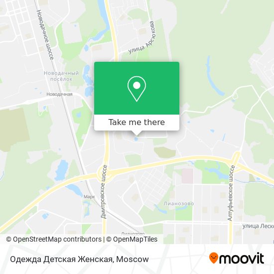 Одежда Детская Женская map