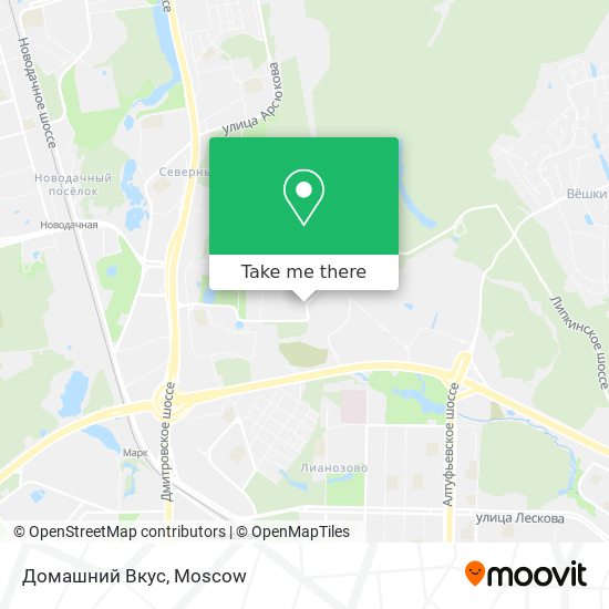 Домашний Вкус map