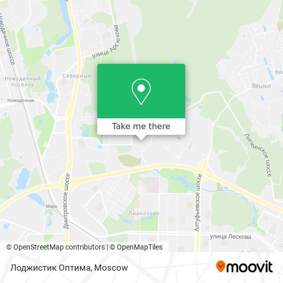 Лоджистик Оптима map