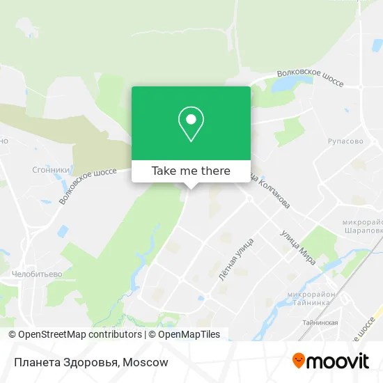 Планета Здоровья map