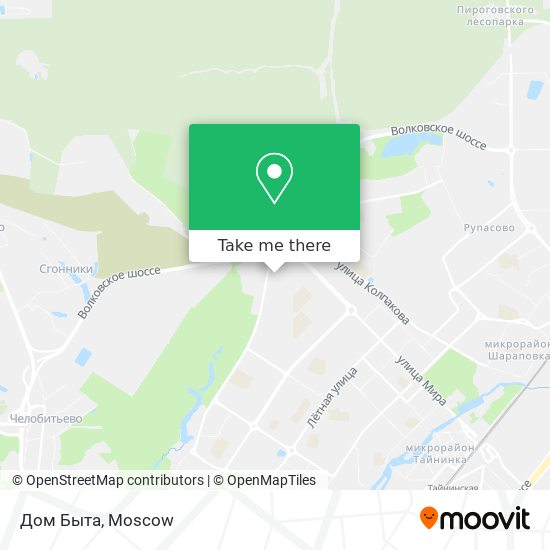 Дом Быта map