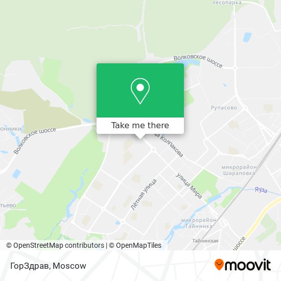 ГорЗдрав map
