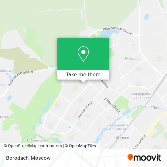Borodach map