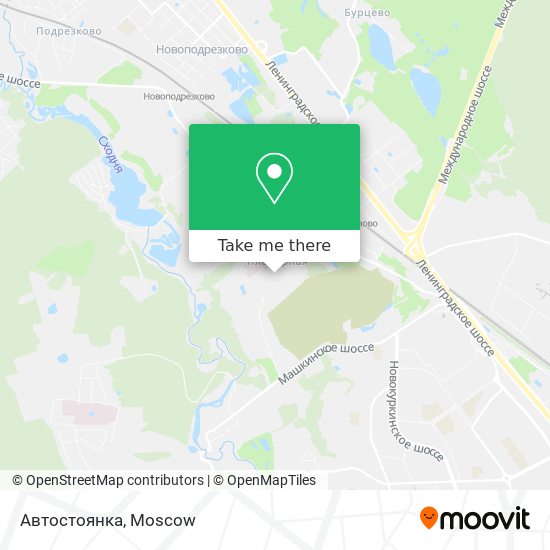 Автостоянка map