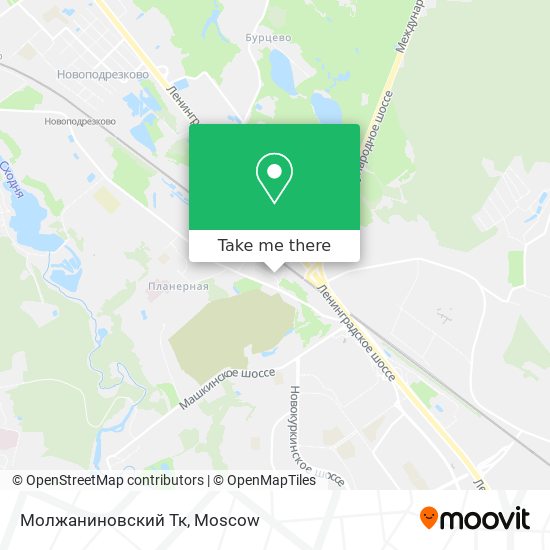 Молжаниновский Тк map