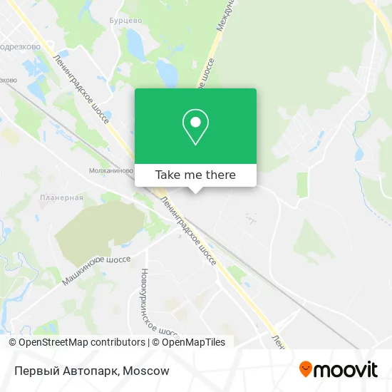 Первый Автопарк map