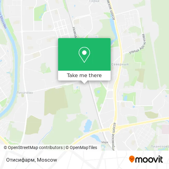 Отисифарм map