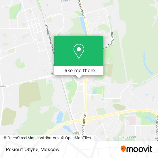 Ремонт Обуви map