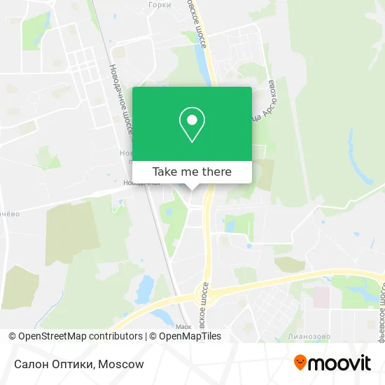 Салон Оптики map