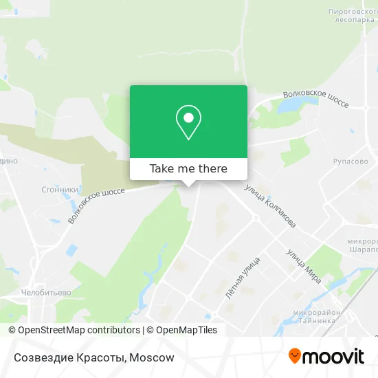 Созвездие Красоты map