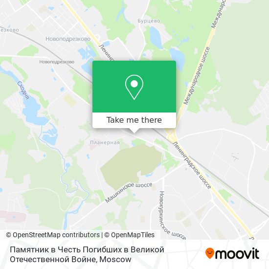 Памятник в Честь Погибших в Великой Отечественной Войне map