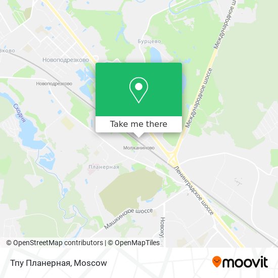 Тпу Планерная map