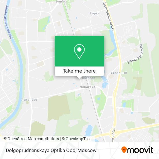 Dolgoprudnenskaya Optika Ooo map