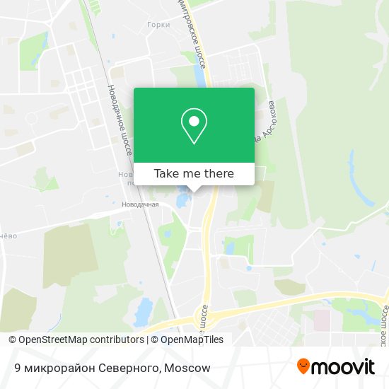9 микрорайон Северного map