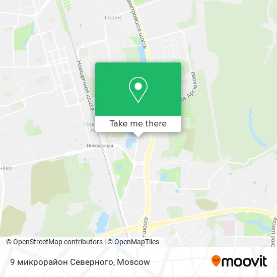 9 микрорайон Северного map