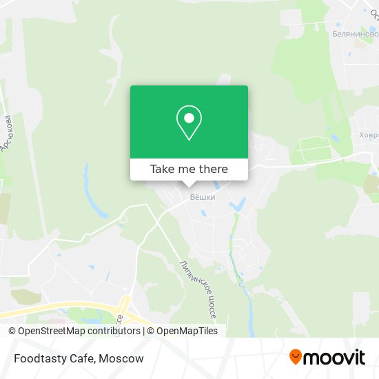 Foodtasty Cafe map
