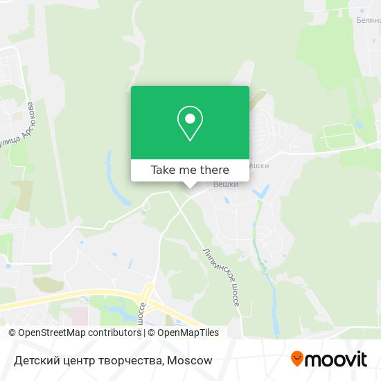 Детский центр творчества map