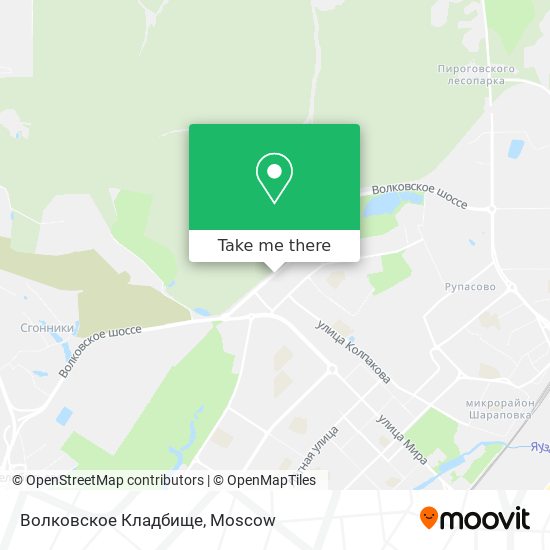 Волковское Кладбище map