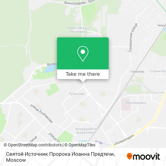 Святой Источник Пророка Иоанна Предтечи map