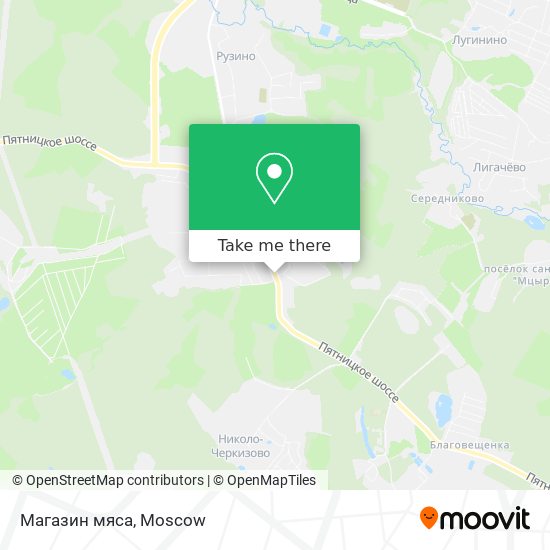 Магазин мяса map