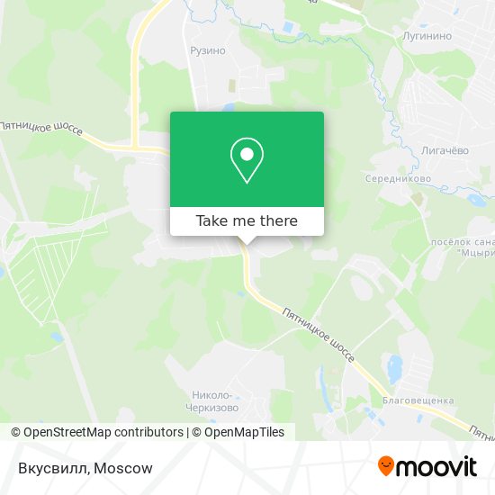 Вкусвилл map