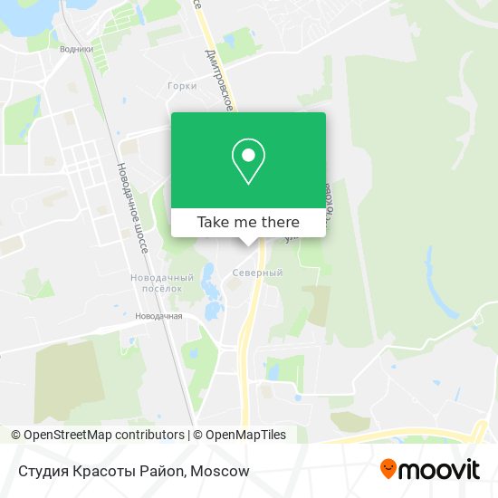 Студия Красоты Райon map