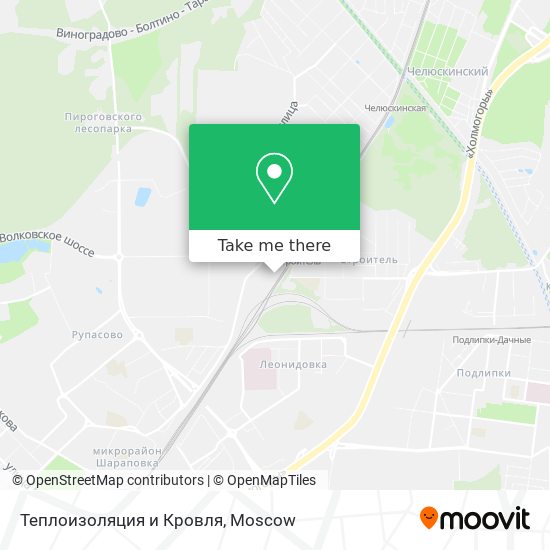 Теплоизоляция и Кровля map