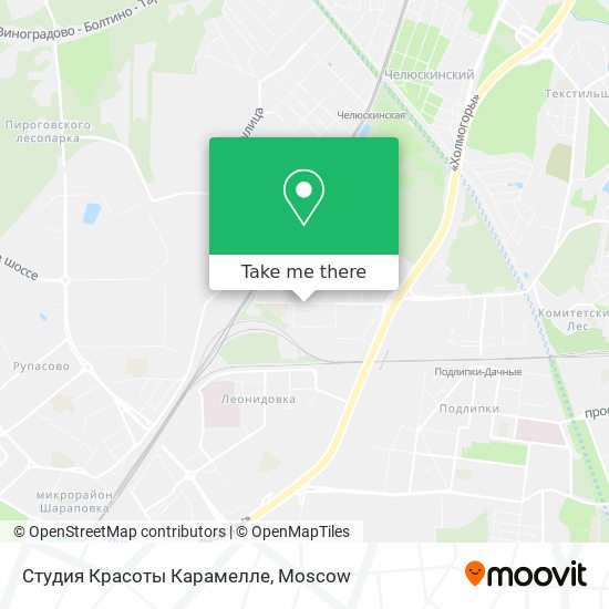 Студия Красоты Карамелле map