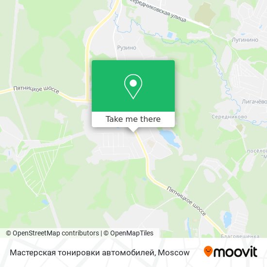 Мастерская тонировки автомобилей map