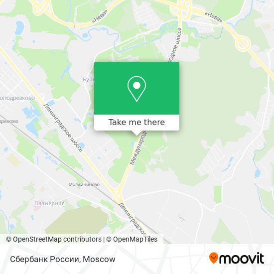 Сбербанк России map