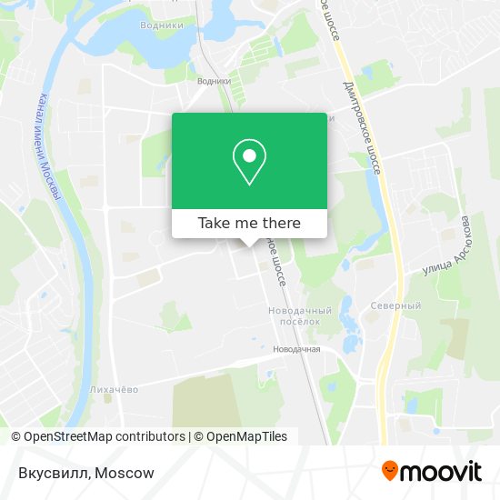 Вкусвилл map