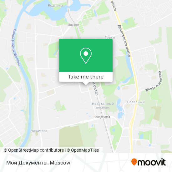 Мои Документы map