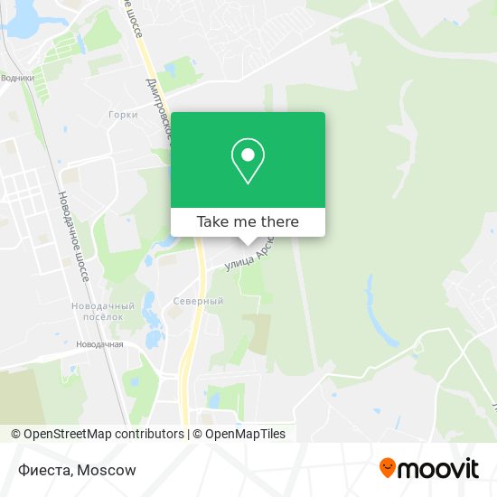 Фиеста map