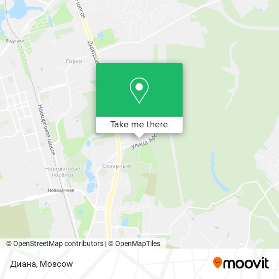 Диана map