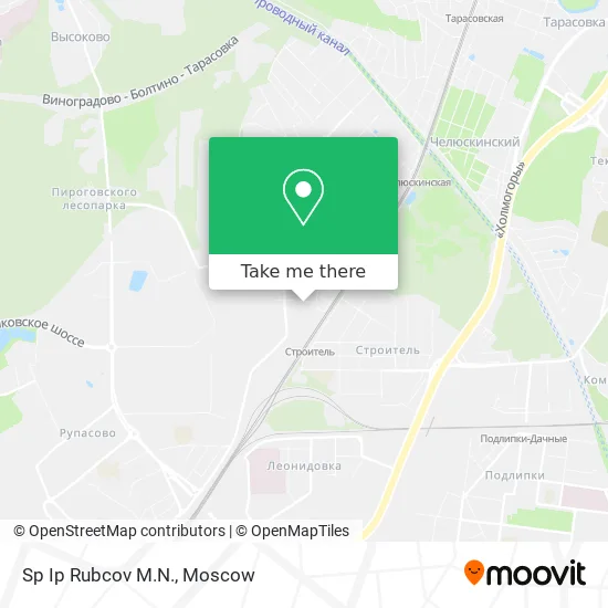 Sp Ip Rubcov M.N. map