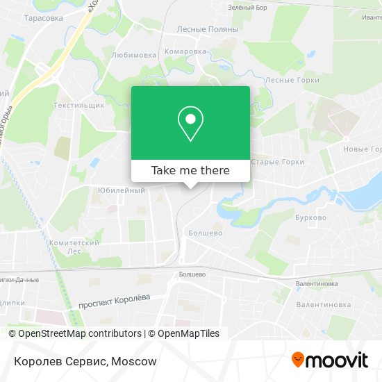 Королев Сервис map