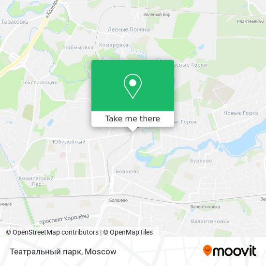 Театральный парк map