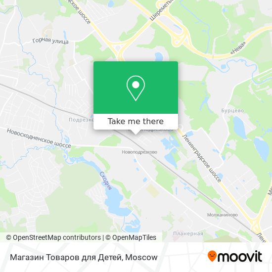 Магазин Товаров для Детей map