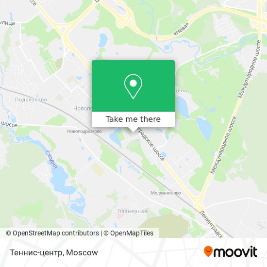 Теннис-центр map