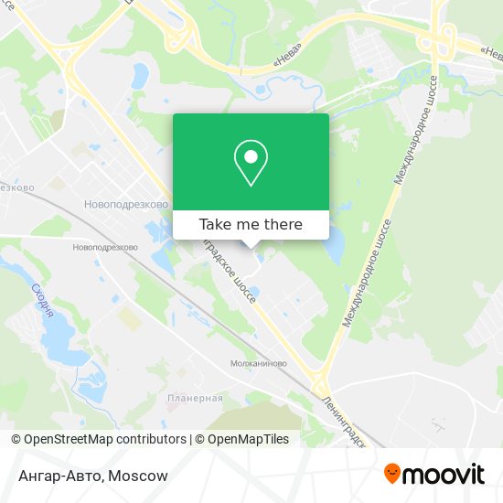 Ангар-Авто map