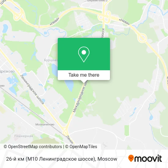 26-й км (М10 Ленинградское шоссе) map