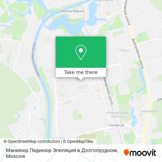 Маникюр Педикюр Эпиляция в Долгопрудном map